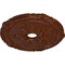 Ekena Millwork Attica with Rose Medallion (Canopies up to 4 1/2"), 26"OD x 3 3/4"ID x 1 1/2"P, Burnished Mahogany CM26ATBMC - alternate 2